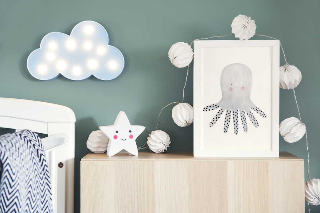 Lichtquellen im Babyzimmer