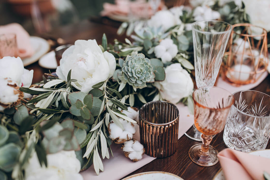 Tischdeko zur Hochzeit - 10 Ideen