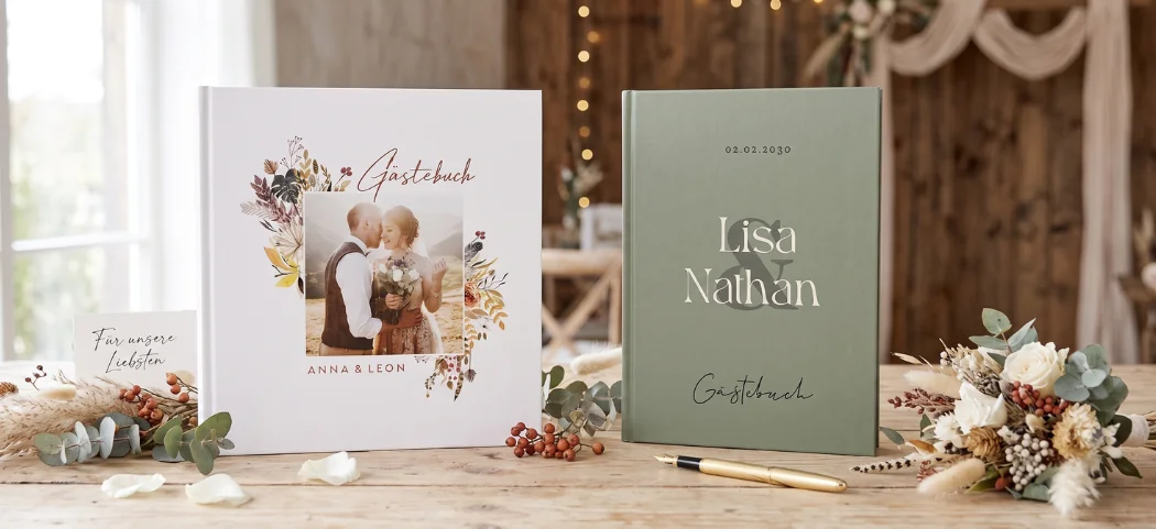 Gästebücher zur Hochzeit