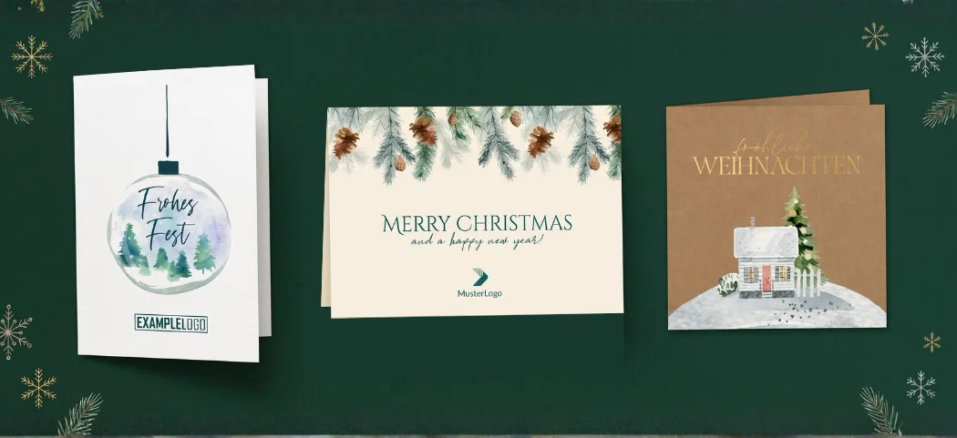 Weihnachtskarten Geschäftlich