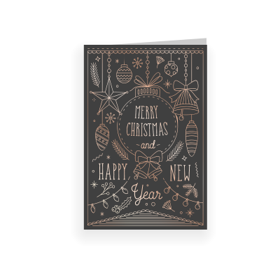 Art Deco Weihnachtsdeko